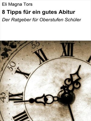cover image of 8 Tipps für ein gutes Abitur